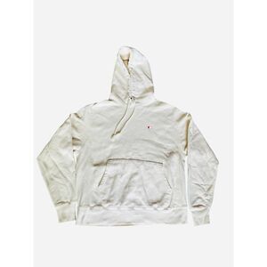 Women's Champion Reverse Weave Oversized Boyfriend Hoodie, Cream/Ivory, Medium
